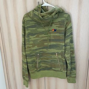 Aviator Nation camo ninja sweatshirt